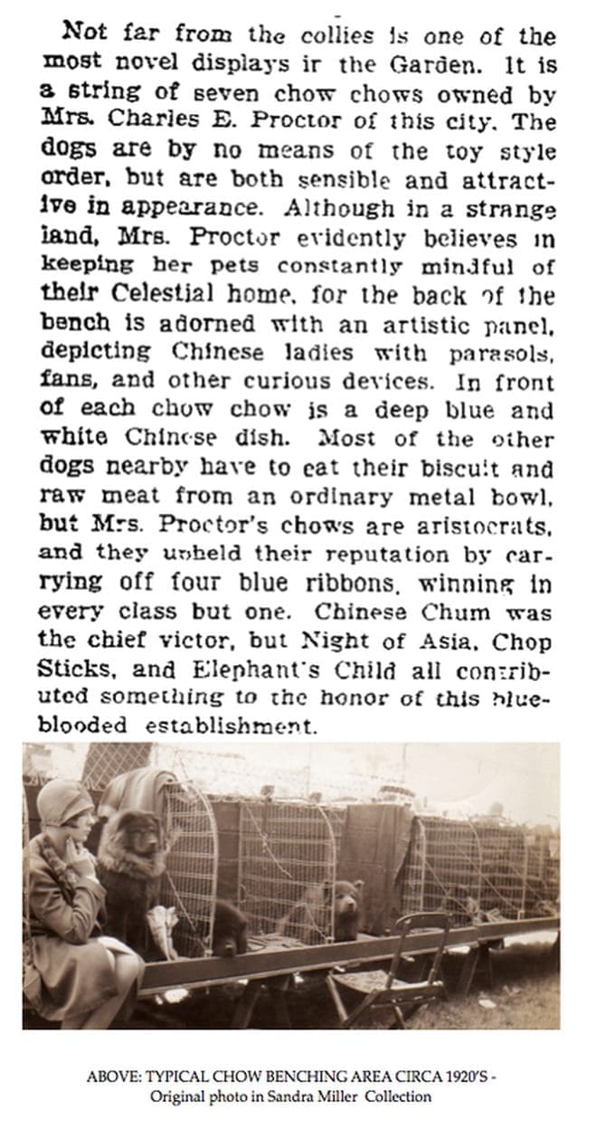 1905 WESTMINSTER EXHIBIT