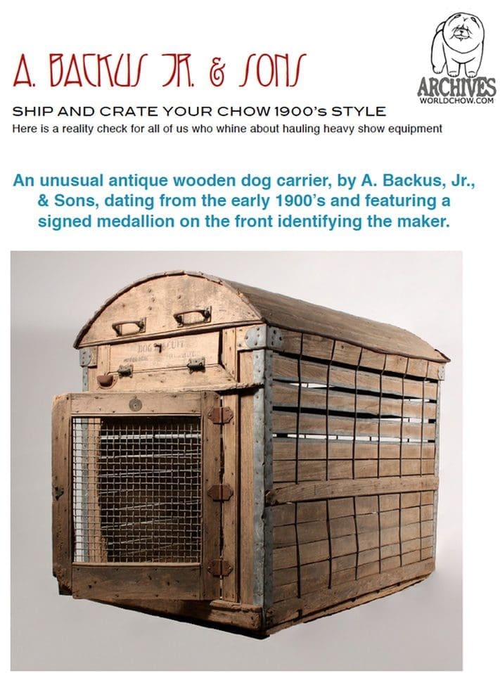 BACKUS CRATE
