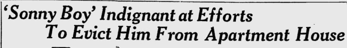 Sonny Boy dog writes his own story.  5 pix  1930 Pittsburg Press