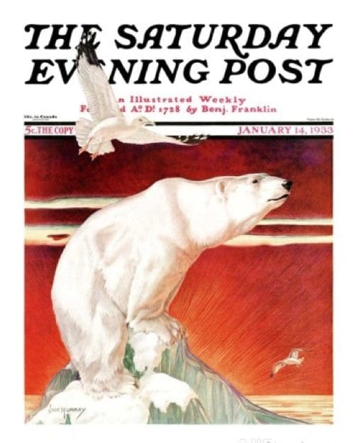 JACK MURRAY illustrator Saturday Evening Post