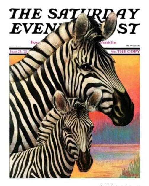 JACK MURRAY illustrator Saturday Evening Post