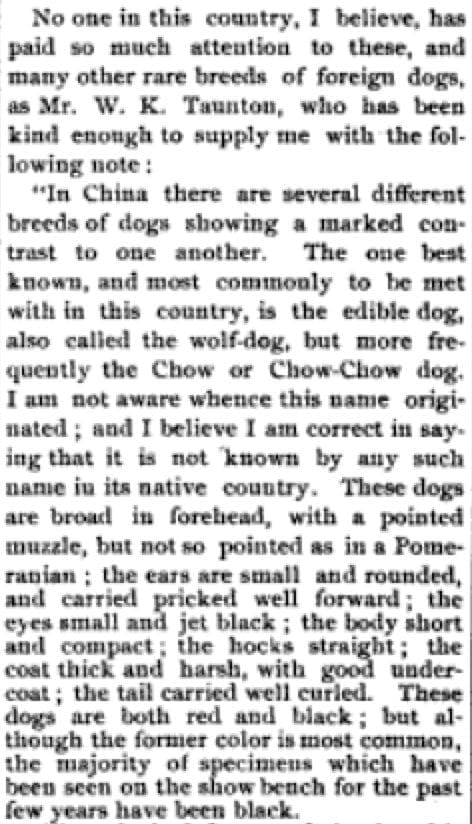 The Fanciers' Journal 1890 Chinese Puzzle 3